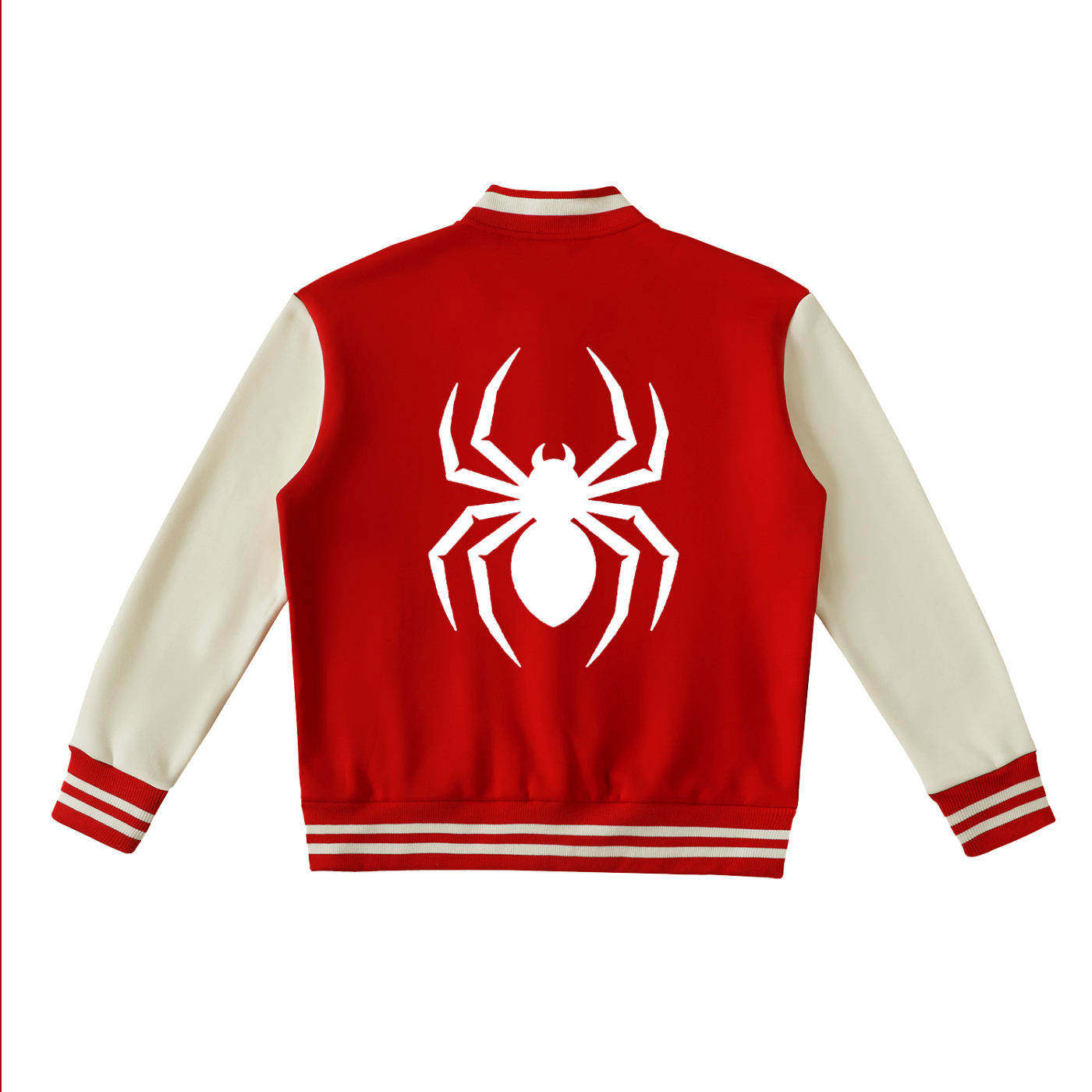 Strctly Business Two-Tone Fleeced Varsity Jacket